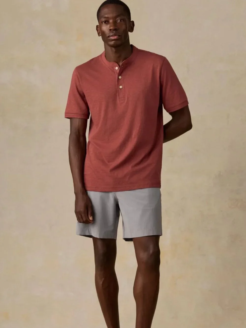 Faherty All Day Short 7” Ice Grey Men’s 31